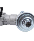 Gear Head Gearbox Replacement For Redmax TRZ230S BCZ260S And Husqvarna Trimmers silver metal side profile