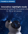 Turn Your Bedroom Into A Full On Planetarium With This 6 Inch Dual Mode Projector That Rotates Northern And Southern Star Maps And Displays James Webb Space Telescope Images For A Fun Yet Practical STEM Learning Tool, nightlight mode