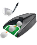 Auto Returning Golf Putting Training Aid For Indoor And Outdoor Practice Cordless Battery Powered Durable Plastic Build