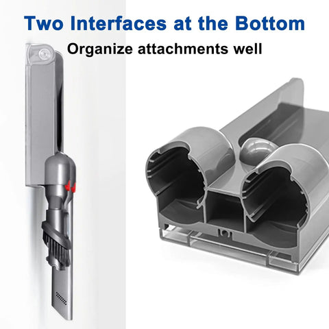 Cordless V10 Vacuum Docking Station Wall Mount Kit with Easy Install Bracket Holder Replacement Part 969042-01 close-up view.