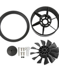 High Performance 50mm Ducted Fan for RC Jets and EDF Aircraft With 12 Blade Prop Kit Beefed Up Injection Molded Housing parts