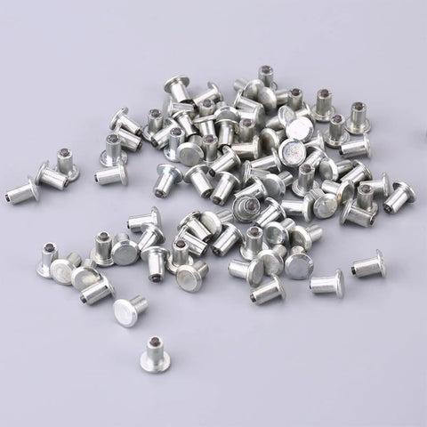 Tough As Nails Anti Slip Tire Screws Deliver Gnarly Grip Military Grade Tungsten Steel Tread Studs for winter traction.