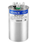 Dual Run Round Capacitor 45 To 10 MFD Plus Six Percent Tolerance, 370 To 440 VAC CBB65 For Condenser, labeled BOJACK