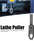 Beefy Alloy Steel CNC Bar Puller For Lathes with Integrated Jaws and Hardened Handle