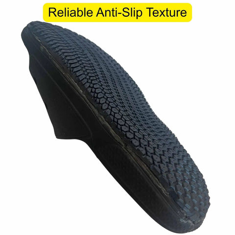 Rubber Shoe Soles For Repairs Anti Slip Boot Replacement 4mm Thick Cut To Size 1 Pair Kickass Wear Resistant Sole Patches