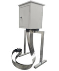 Intsuprm 60W Steel Belt Oil Skimmer With 6 Meter Stainless Strip, industrial design for tramp oil removal and coolant separation.