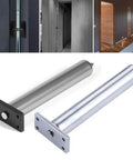 Automatic Inner Door Closer Mechanism With Concealed Tubular Design For Soft Close Fire Doors Up To 50kg Silver Fire Rated