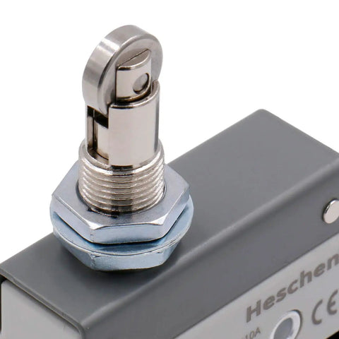 Detail of roller plunger on Horizontal Limit Switch TZ-7311 With Momentary Parallel Roller Plunger Actuator 380V AC 10A Single Pole IP54