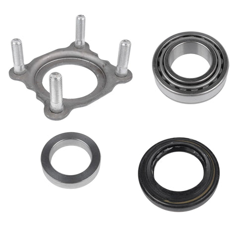 Rear Axle Bearing And Seal Kit For Jeep Wrangler JK 2007 To 2017 3 6L 3 8L Upgrade For A Quiet Smooth Ride Includes Bearing Lock Ring And Outer Seal Direct Replacement For 68008523AA 68003270AA 83503077 68499023AA, showing components.