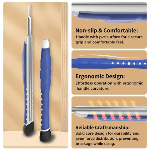 Mini Screwdriver Set Of 6 With CR V Bits For Eyeglasses Sunglasses Electronics Watches And Small Gadgets Pro Repair Tool Kit With Non Slip Handle Yellow features ergonomic design and reliable craftsmanship.