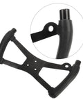 Go Kart Steering Wheel Universal Racing Wheel For ATV UTV with metal alloy core and PU rubber grip, close-up view
