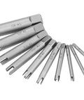 Super Tough Steel Broken Taps Remover Kit For M4 To M24 And Imperial Sizes, Perfect Set to extract stripped screws, steel set