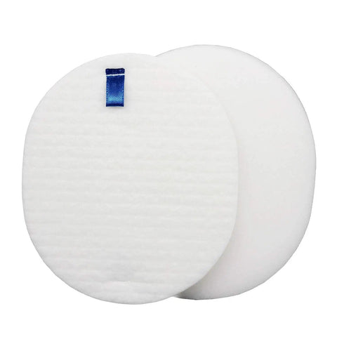 Shark Navigator Vacuum Filter Replacement Set For NV70 NV71 NV80 NVC80C NV90 NV95 UV420 showing two round post filters