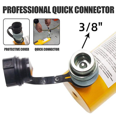 Heavy Duty 10000 Psi Hydraulic Bead Breaker For 25 To 51 Inch Five Piece Rims Grease Monkey Approved Cast Iron Build Rust Proof Coating Tough As Nails Performance For Rapid Tire Bead Seating And Garage Work