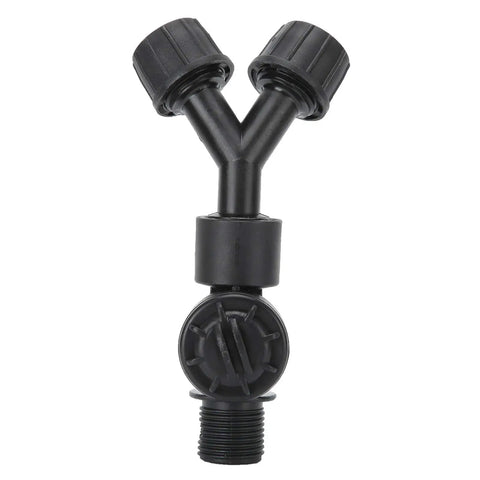 Dual-nozzle sprayer component from Sprayer Nozzle Set Of 4 For Garden And Farm Irrigation With Drip Proof Design Delivers Fine Mist