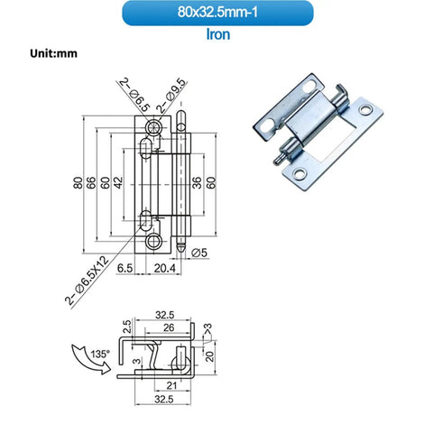 Dope Hidden Fixed Pin Cabinet Door Hinges For Electrical Control Panels And Industrial Chassis Slick Bending Design Fits 80 X 32 Point 5 Mm Enclosures A Straight Up Reliable Hardware Package Includes Nine Pieces Ready To Go