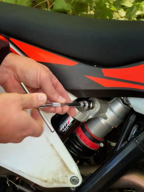 Using Switchback Dirt Bike Tool Kit For KTM Husqvarna GasGas Ultra Compact Lightweight Enduro Repair Set For Trailside Fixes