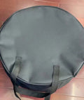 Heavy Duty Round Cable Organizer Bag That Keeps Your Cords Fully Sorted And Tangle Free, 16-inch waterproof design with dual handles.