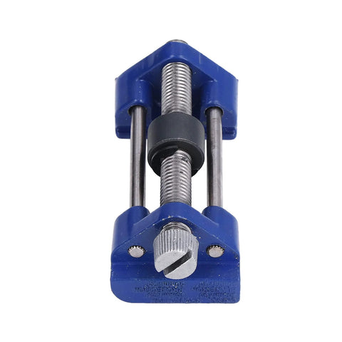 Front view of the Woodworking Honing Guide With Fixed Angle And Adjustable Sharpener Jig For Chisels And Planer Blades, stainless steel.