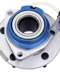 Front Wheel Hub and Bearing Assembly w/ ABS Sensor, Front Driver or Passenger Side, 5-Lug FWD Single Unit for Buick Cadillac Chevrolet Oldsmobile Pontiac 1997-2013 close-up