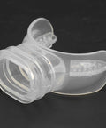 Transparent Silicone Regulator Mouthpiece Replacement Kit For Scuba Snorkel Gear 35mm Breathing Tube Soft Comfy Fit