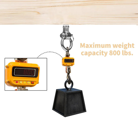Beefy Heavy Duty Swing Hangers With Quiet Bearings holding 800 lbs, part of 180 Degree Swing Hardware, demonstrating weight capacity