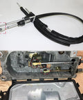 5 To 6 Speed Manual Transmission Shift Cable Bushing Repair Kit showing cable and linkage details for Audi VW models