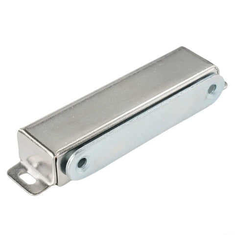 Magnetic Door Catch Stainless Steel Cabinet Latch With Strong Hold for Cupboard RV Marine And Outdoor Use close-up view
