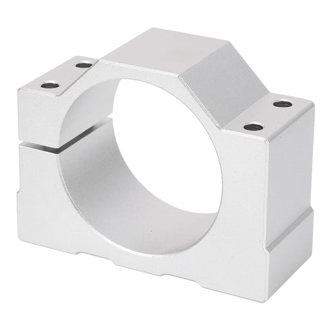 Heavy Duty CNC Spindle Clamp Motor Bracket Holder 65mm, aluminum mount for CNC routers, precision fit keeps tools aligned.