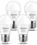LED Bulb 5W Equivalent To 40W 120V Ceiling Fan Light Bulbs Warm White 2700K A15 E26 Base Not Dimmable 4 Pack