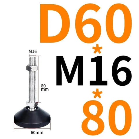 Premium Nylon Chair Leg Floor Protectors With Rubber Glide Pads Deliver Roll Like Butter Ease And Straight Up Wobble Crushing Save Your Hardwood From Ugly Scratches Today, featuring M16 threaded mounting and 60mm nylon base.