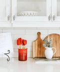 Polished Chrome Cabinet Knobs 10 Pack For Cabinets And Drawers Dresser Hardware Zinc Alloy Pulls in a modern kitchen.