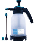 Half Gallon Garden Pump Sprayer With Extended Wand Handy Handheld Water Spray Unit Adjustable Nozzle For Lawn Care Plant Watering Car Wash Pet Bathing And Home Cleaning