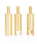 Brass tools from Five Piece AC Orifice Tube Removal Tool Kit For Domestic And Import Vehicles Quick No Fuss Removal Of Stuck Tubes