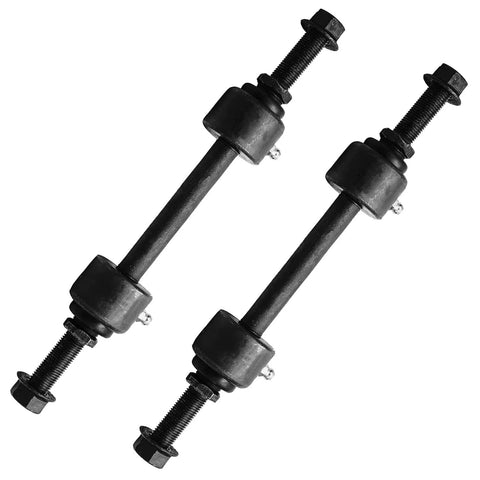 Beefed-Up Front Wheel Bearing Hubs Kit For 2015-2017 Ford F-150 4WD, sway bar end links, 2 piece, detailed view