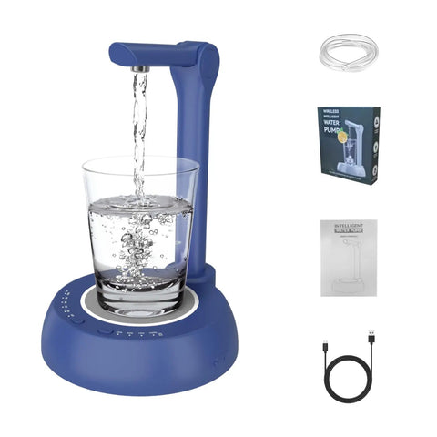 Electric Water Dispenser For 1 To 5 Gallon Bottles With Adjustable Stand, Desktop Hydration Station For Home Office Or Dorm, USB C
