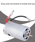Carbon Brush Motor High Performance For One Fourteenth Scale RC Car With Four Wheel Drive Remote Control Speed Change Upgrade Replacement Parts For WLtoys 144001 Alloy Metal Construction displaying electrical wires