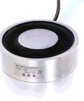 Heavy Duty Rock Solid 3000kg Lifting Electromagnet Holds Fast For Steel Scrap Works Like A Charm On 12V Or 24V Dc Power Supply, circular design.