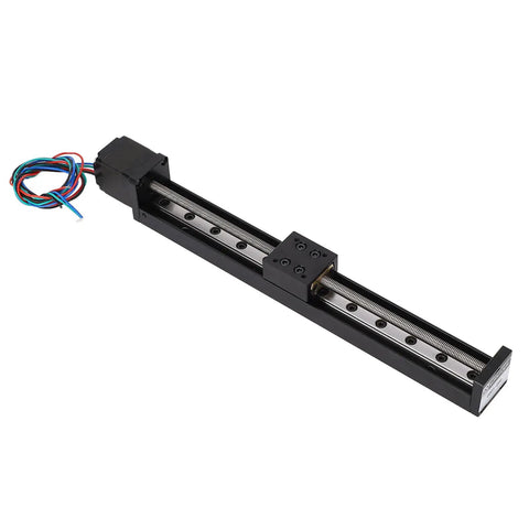 Solid As A Rock 200mm Stroke Linear Actuator Delivering Butter Smooth Slide Motion For Precise Mechanical Equipment Positioning And Workshop Machinery Upgrades Crafted From Aluminum, showcasing a compact design.