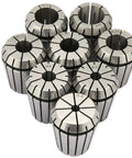 8 Piece ER Balance Collet Set In Manganese Steel For Heavy Duty Durability And Precision In CNC Milling And Lathe Engraving