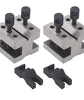 Hardened Steel 90 Degree V Block Set With Clamps, 1-3/8 x 1-3/8 x 1-3/16, pro grade machinist gauge kit in wooden case