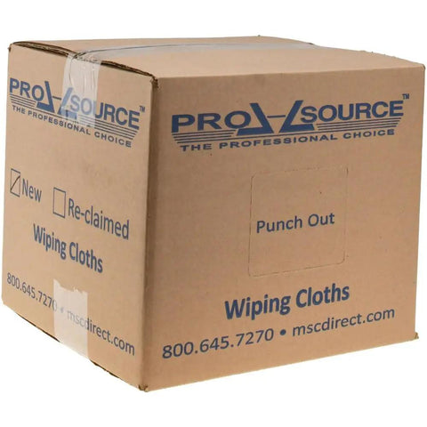 Box of Virgin White Cotton Rags Fleece And Sweatshirt Material Low Lint 10 Lb for Heavy Duty Cleaning and Prep