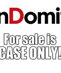 inDomiT logo with text stating For sale is CASE ONLY, indicating item sold separately, focusing on the case.