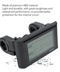 LCD Display Meter For Electric Bike S900 Controller 48V Screen With Durable ABS Body showing speed and data interface