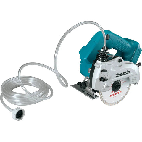 18V Cordless Wet and Dry Masonry Saw With Beefed-Up Brushless Motor, AWS Capable, 5-Inch Cutting, Tool Only, High RPM With Auto Speed Change