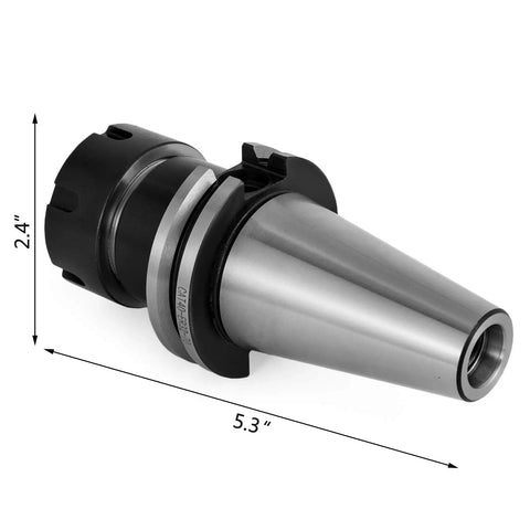 5 Piece CAT40 ER32 Collet Set For CNC Milling Lathe And Engraving Machines, High Precision Tool Holder With Durable 40Cr Body, Smooth Rust Resistant Finish, Ultra Tight 0.0002 Inch Accuracy, Hassle Free Setup And Quick Tool Changes