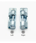 Industrial Detachable Folding Hinge With Concealed Ferro Hinge CL257 2 for cabinets and doors, left and right view.
