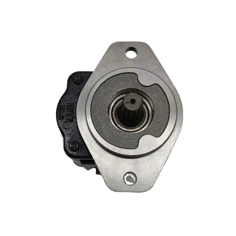 OEM Direct Replacement Pro Grade Gear Pump For Aerial Work Platforms And Hydraulics Compatible With Mini Excavators Pallet Jacks Hydraulic Log Splitters Mini Skid Steers And More 1010001941, front view