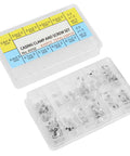 Watch Casing Clamp Set For ETA 2824 2836 2846 Movements With Screws Washers Gaskets in transparent box.