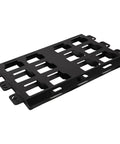Heavy Duty Stainless Steel Mending Plates, Rock Solid Corner Braces For Furniture Assembly And Wood Joining, flat black mending plate